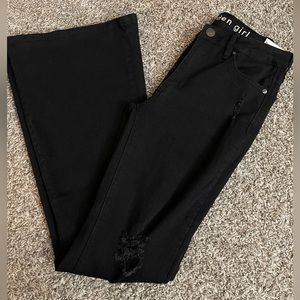 Black Madden Girl Penny High Rise Flare